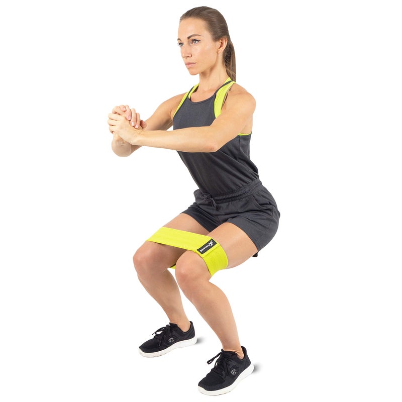 ProSourceFit مجموعة أحزمة مقاومة من بروسورس فيت مع مقبض مضاد للانزلاق، أحزمة تمرين صغيرة لتدريب اللياقة لتقوية الساقين والأرداف والمؤخرة - Image 4